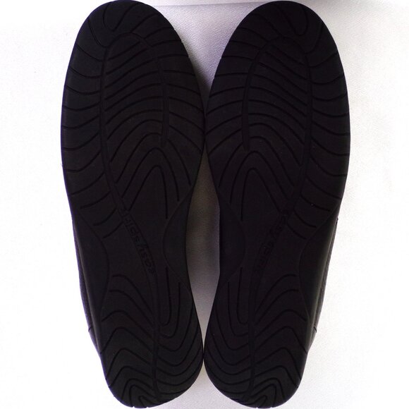 EASY SPIRIT size 7.5M ESMOVEON black flat-heel oxfords leather uppers - Picture 14 of 14